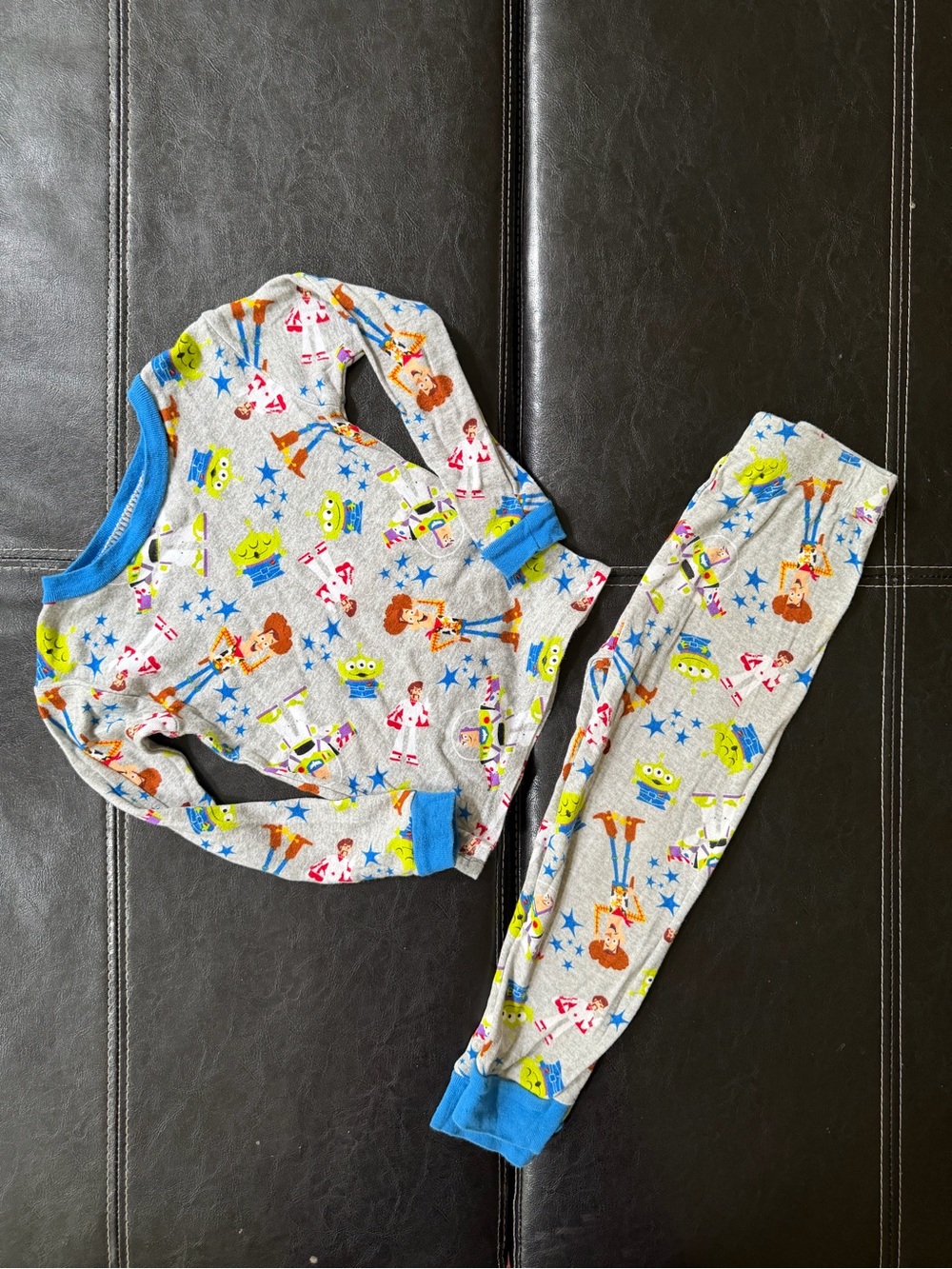 Disney Pixar - Boy’s Gray Toy Story Pajama Set